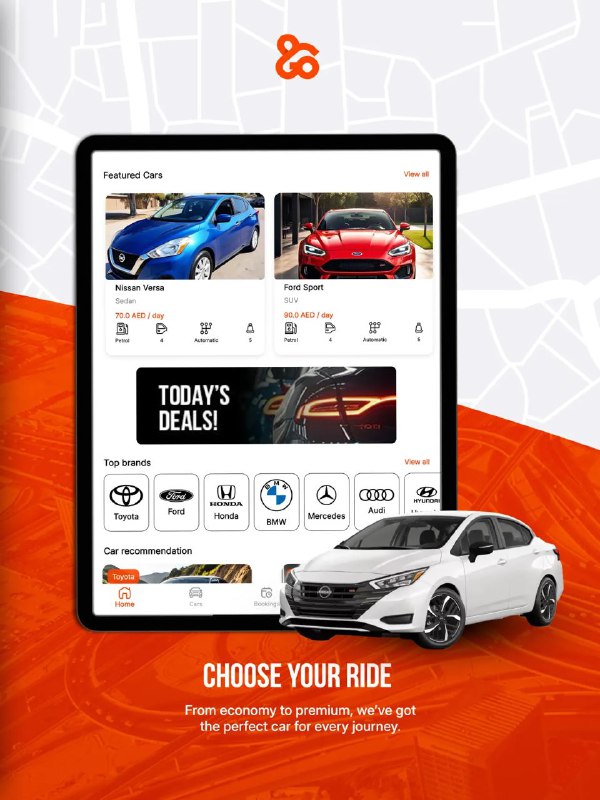 Rent and Go car ios
