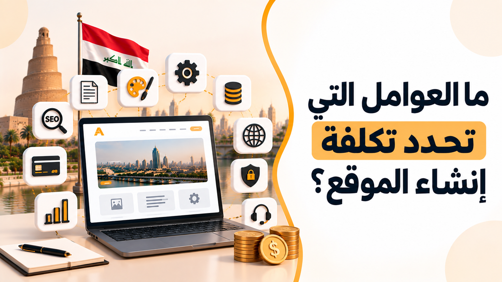 ما العوامل التي تحدد تكلفة إنشاء الموقع؟